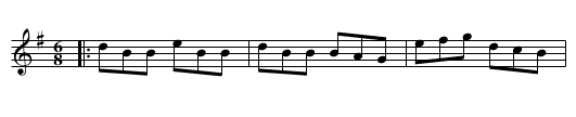 PADDY MAGUIRE - staff notation