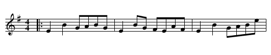 Paddy McCarthy - staff notation