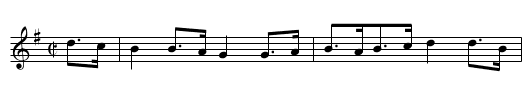 Paddy McGinty's Goat - staff notation