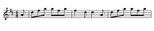 Paddy McGuire - staff notation