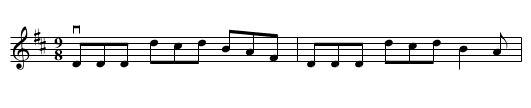 PADDY, NOW WONT YOU BE EASY? -- JIG - staff notation