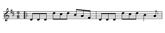 PADDY NOW WONT YOU BE EASY - staff notation