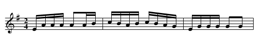 Paddy on the Handcar [1] - staff notation