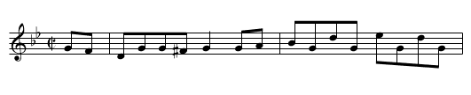 Paddy on the Turnpike -- Reel - staff notation