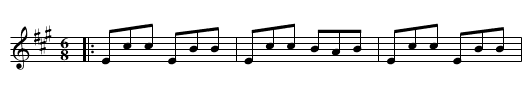PADDY O'RAFFERTY - staff notation