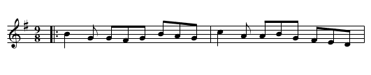 Paddy O'Snap - staff notation