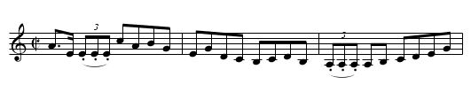 Paddy Ryan's Dream   (1st setting)  (reel)  1181 - staff notation