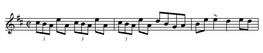 Paddy Taylor's - staff notation