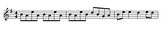Paddy Taylor's - staff notation
