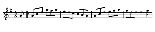 Paddy Whack - staff notation