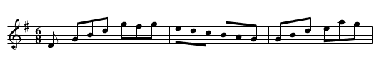 Paddy Whack - staff notation