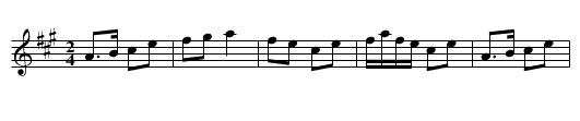 P'adraig O'Keeffe's - staff notation