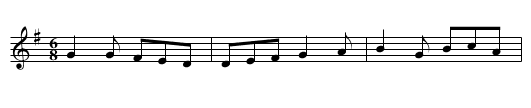Padraig O'Keeffes - staff notation