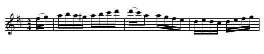 Pain’s First Set of Quadrilles Fifth Figure - staff notation