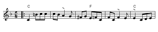Pajdusko - staff notation