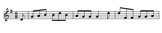 Pander Dance - staff notation