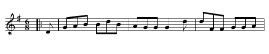 Pander Dance - staff notation