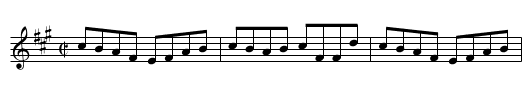 Pantaloons, The - staff notation