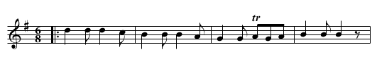 Pantheon - staff notation