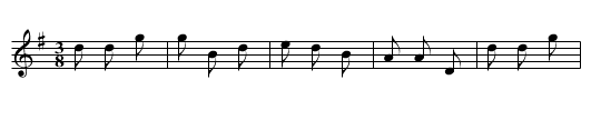 Pao xiuqiu - staff notation