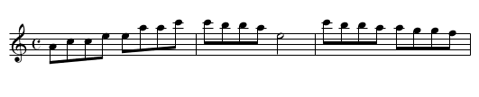 Papirossen in Amin - staff notation