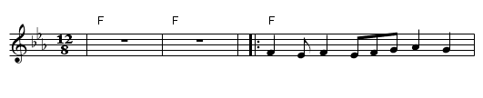 Papuselle - staff notation