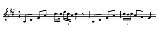 Parker's Best - staff notation