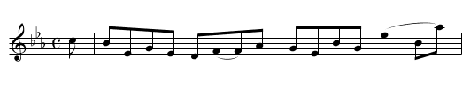 Parks of Eglinton, The - staff notation