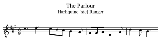 Parlour, The - staff notation