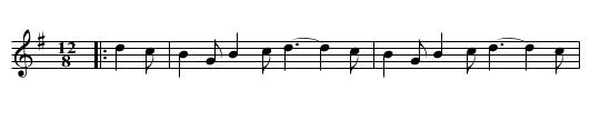 Parnell's March - staff notation