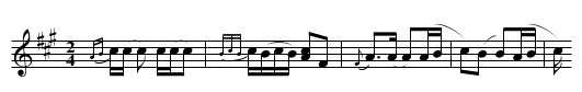 Parsley Girls, The - staff notation
