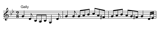 Parson Boasts of Mild Ale, The - staff notation