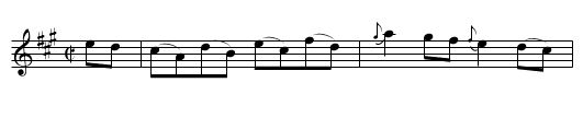 Parson of Brentford, The  - staff notation