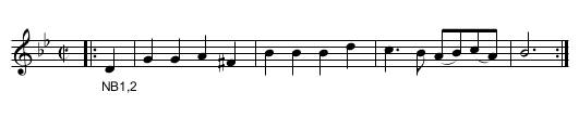 Parsons upon Dorothy. - staff notation