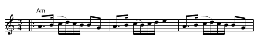 Partekpolska - staff notation