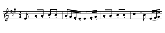 Pas Seul [8] - staff notation