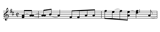 Pass around the Bottle - staff notation