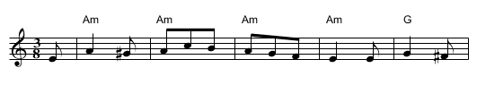 Pastor (Arrg.) - staff notation