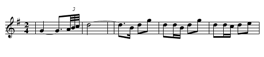 Pasucáis (CT 326) - staff notation