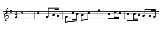 Pasucáis (CT 329) - staff notation