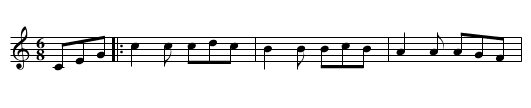 Pasucáis (MG 16) - staff notation