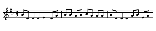 Pat Cannys - staff notation