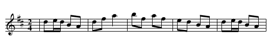 Pat Kenny's Polka - staff notation