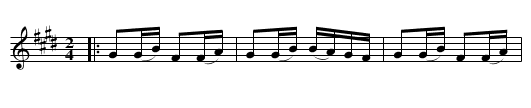 Patsh Tanz Pleskatch - staff notation