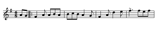 Patsy Geary's Jig - staff notation