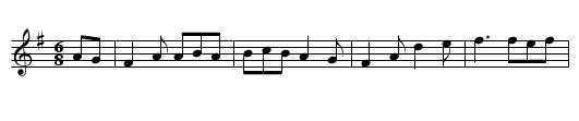 Patsy Geary's Jig - staff notation