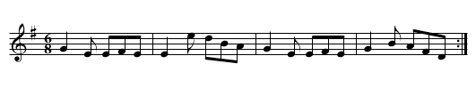 Patty from Cork. Ru1.112 - staff notation