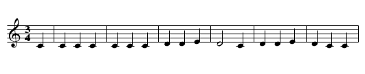 Paul Jones - staff notation