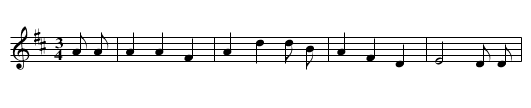 Paul Jones - staff notation