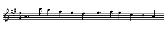 Paul's Alley - staff notation